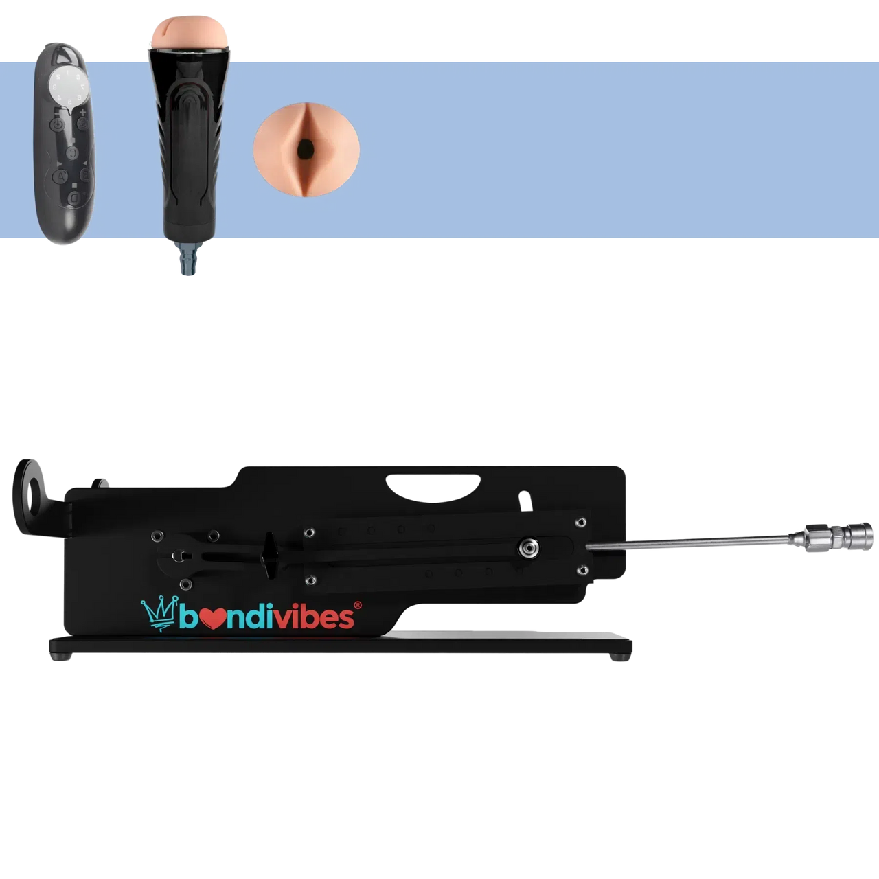 Vora V2 Sex Machine Masturbator black