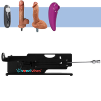 Vora V2 Sex Machines Dildo Pack Black