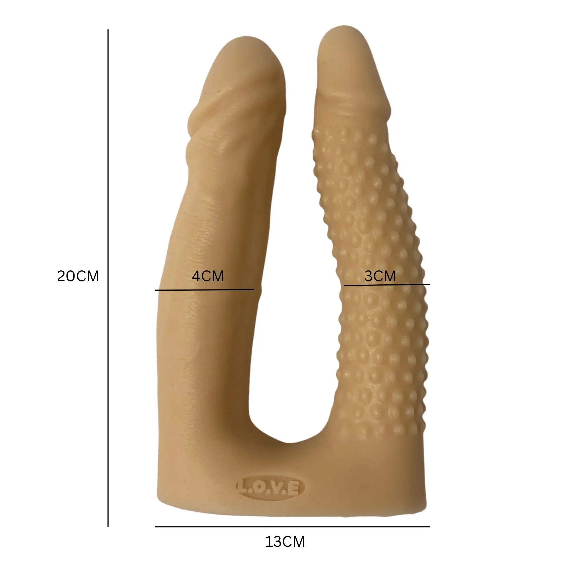 X-Treme Attachment Vac-u-lock Double Dildo