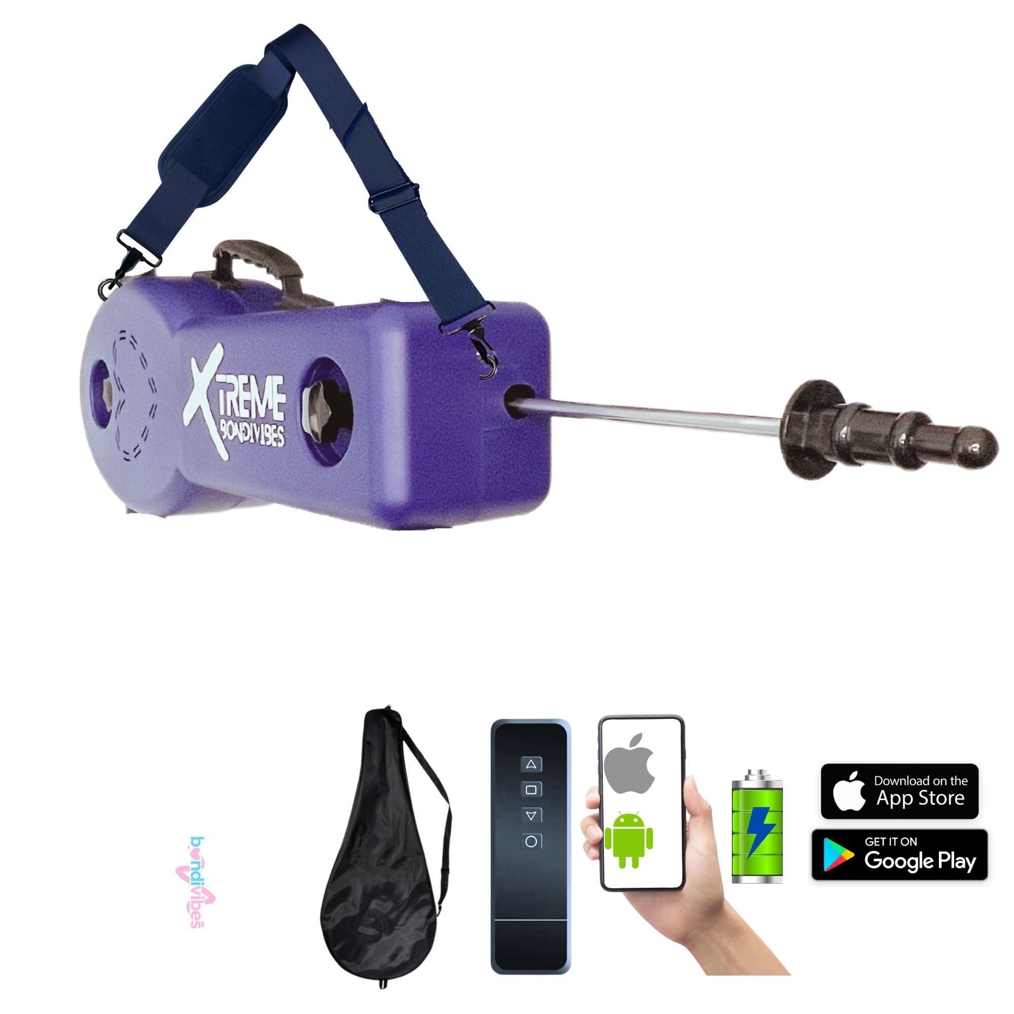 X-Treme Vac-u-lock Cordless Sex Machine