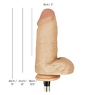 XLR King Kong White Dildo